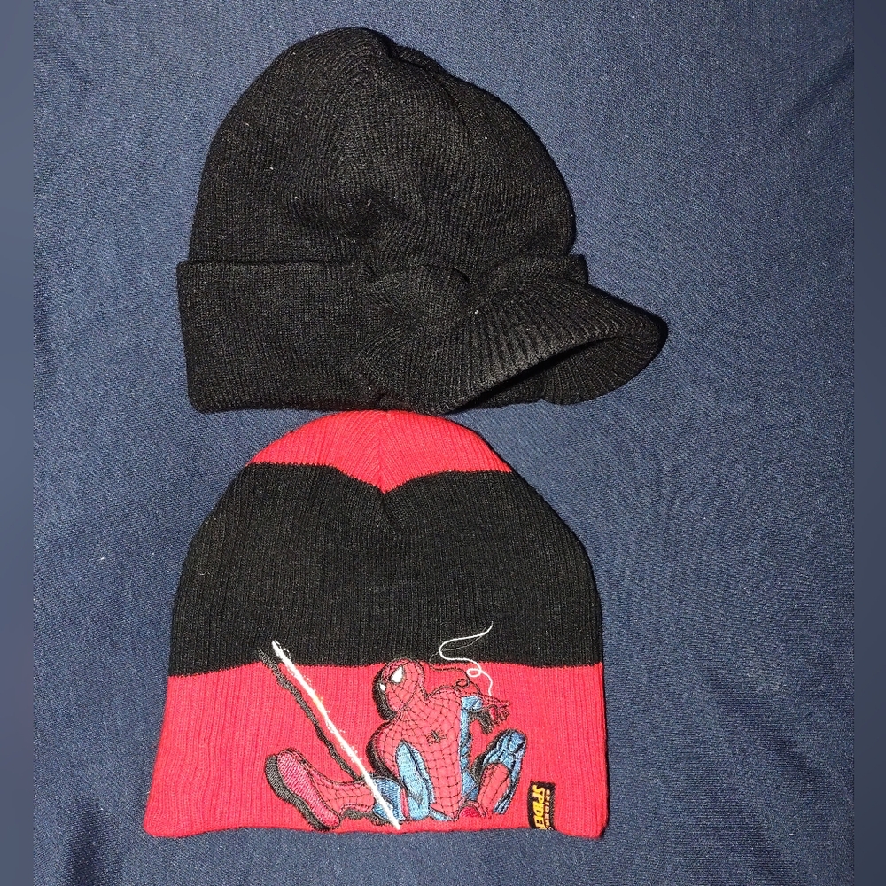 Bundle of winter hats